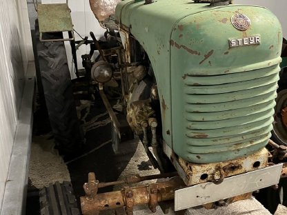 Traktor zu restaurieren Steyr 80