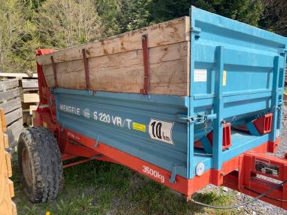 Miststreuer Mengele S220 VR/T