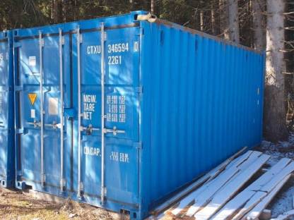 Container 20 Fuß Lagercontainer, Baucontainer