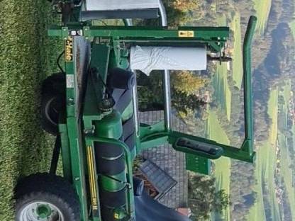 Wickelmaschine für Rundballen