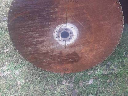 Bild 2:Stumpfes Diamant-Sägeblatt