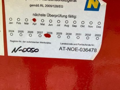 Bild 4:Feldspritze 15 m