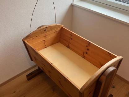 Baby Echtholz-Wiege