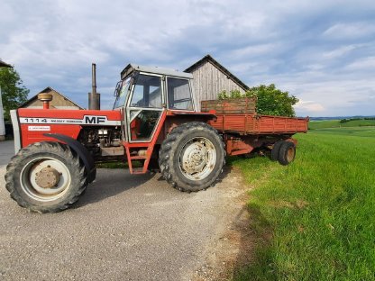 MF Traktor 1114, Kipper