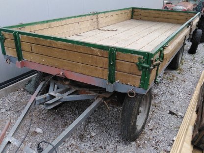 2-Achs-Hänger Holzbordwände