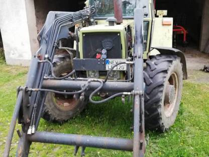 Bild 2:Traktor, Schlepper, Frontlader, Hürlimann H480