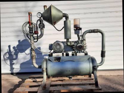 Bild 8:Westfalia Separator RPS 360 Vakuumpumpe