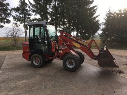 Schäffer 548 Hoflader – 48 PS, 3 Anbaugeräte, sofort einsatz