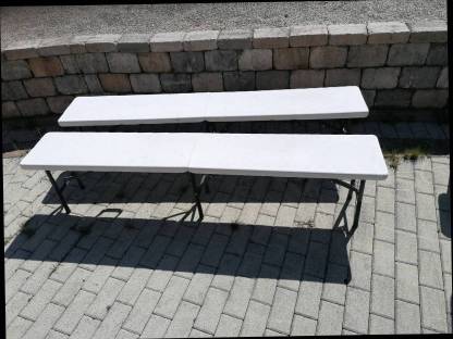 Bild 2:Klapptisch, Klappbänke
