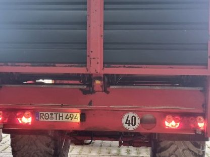 Bild 4:Kirchner Häckseltransportwagen, Kratzbodenwagen