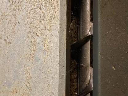 Bild 6:Lagerraumbefüllung für Hackschnitzelanlage