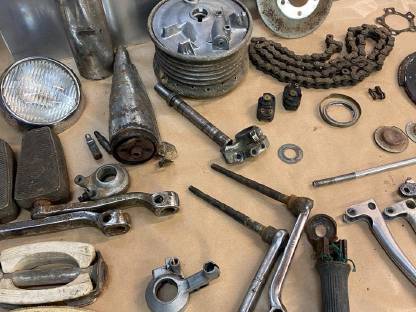 Bild 3:Puch Restliche Teile Puch VS, DS, MS - Moped Teile