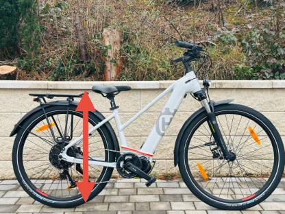 Neu für kleine Personen, 0 km, 630 Wh Akku, E-Bike Husqvarna GT Gran Tourer GT1