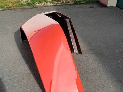 Bild 3:Kotflügel zu Steyr Serie 91