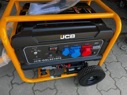 Notstromaggregat JCB 7,9 kW Benzin GNL8010PE