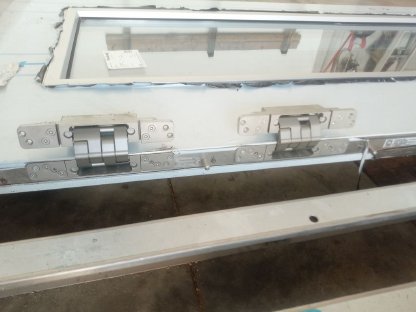 Bild 3:Edelstahltür sehr hochwertig 1.060x2.615 neu