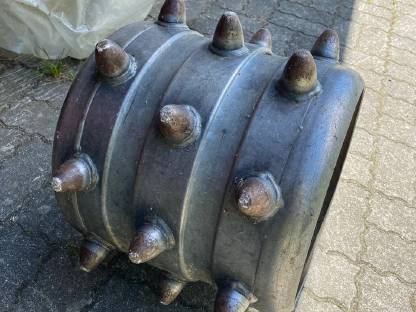 2 Stück Stachelwalzen 3 reihig