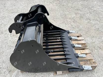 Bild 3:Sieb-Gitterlöffel Baggerlöffel