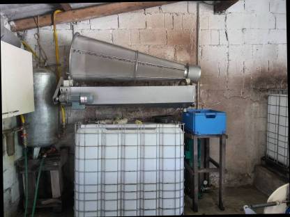 Bild 4:Siebbandpresse