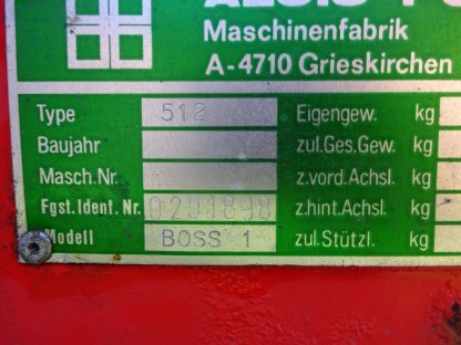 Bild 4:Pöttinger Boss 1 Ladewagen