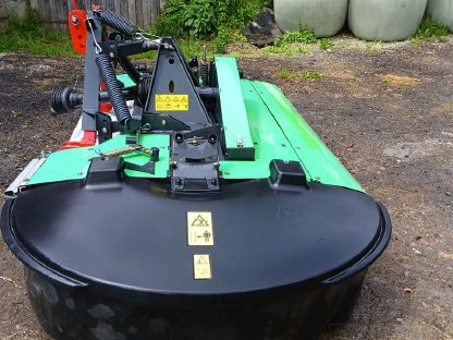 Bild 7:Frontmähwerk Deutz-Fahr KM 4.27 FS mit Entlastungsfedern