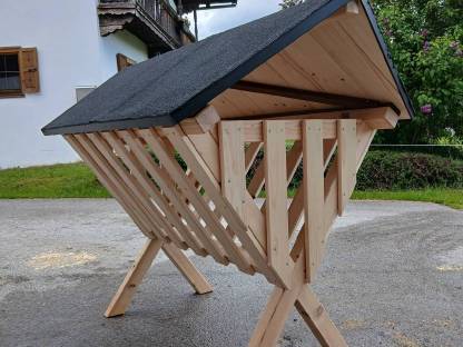 Bild 2:Futterraufe nach Maß