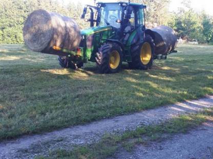 Bild 4:Heurundballen Dm. 130 cm