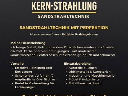 Sandstrahlen