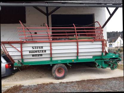 Steyr Ladewagen Hamster 8028