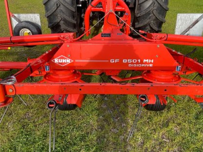 Bild 4:Kuhn GF 8501 Digidrive 8 Kreiselwender Kreiselheuer