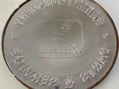 Bild 2:John Deere Retro Schild 35 cm