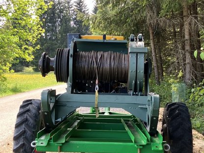 Bild 2:Nesler Schlittenwinde zu Maxwald Kleinseilbahn