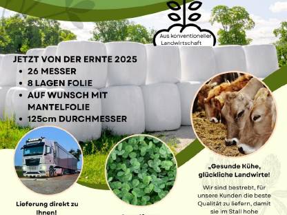 Klee/Gras Silageballen 2025