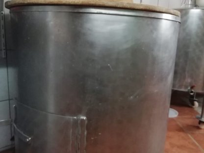 Käsekessel 150 l mit Rührwerk und Gasheizung – Preis VB
