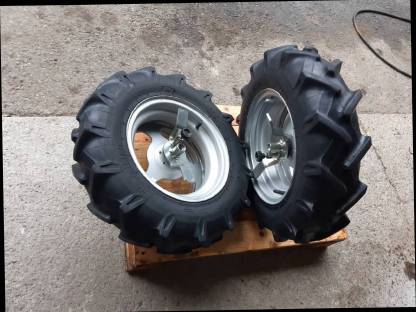 Aebi Motormäher Zwillingsräder
