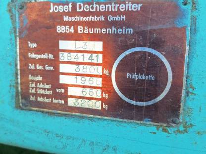 Lely Dechentreiter Ladewagen