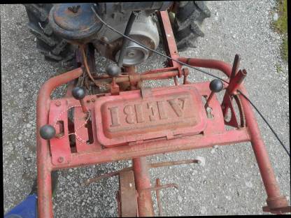 Bild 2:Aebi Einachsschlepper