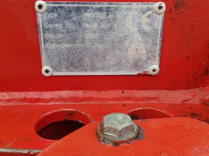 Bild 2:Harvester-Aggregat Woody 60