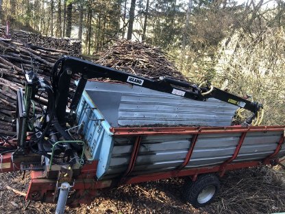 Forstkran, Rückewagen, Forstanhänger Igland