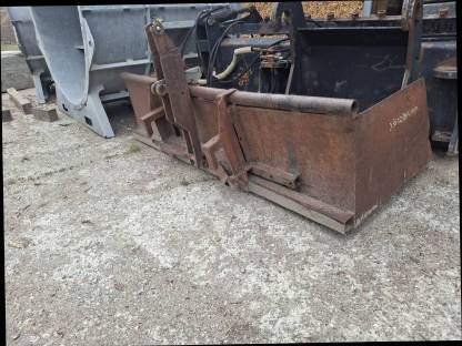 Hecklade, Kippschaufel Kiste Eigenbau 2 m mechanisch