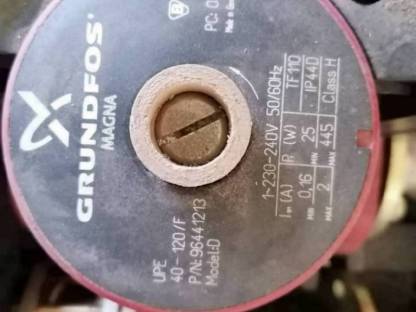 Bild 3:Heizungspumpe Grundfos Magna