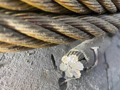 Bild 2:Stahlseil Windenseil 16 mm 330 m