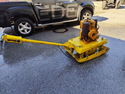 Bild 6:Rüttelplatte Ammann 650 kg