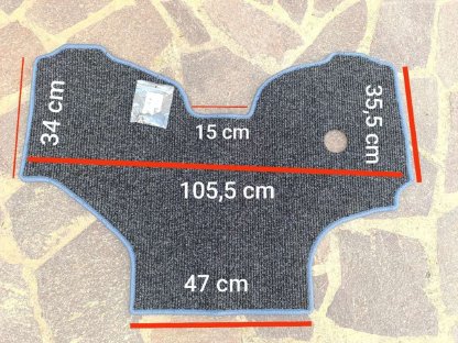 Bild 2:Traktormatte für Deutz-Fahr 5115