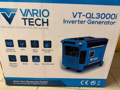 VarioTech VT-QL 3000i Inverter Generator