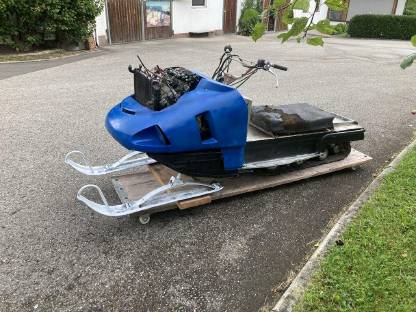 Verkaufe Skidoo mit 500cbr Motor