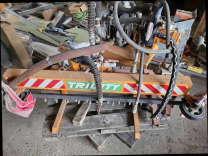 Bild 6:Hochdruck-Waschbalken Schwemmbalken