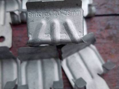 Bild 3:Träger Klemmen Britclips 20-28