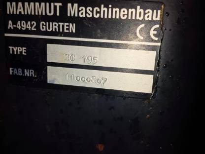 Bild 4:Siloblockschneider Mammut BO 195