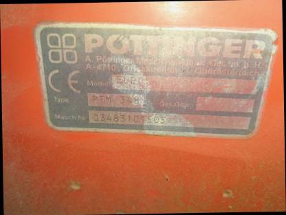 Bild 7:Pöttinger Trommelmähwerk Eurocat 275H